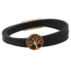 دستبند طلا 24 عیار گالری الون طرح درخت کد 198097 Alone 198097 Tree Gold Bracelet