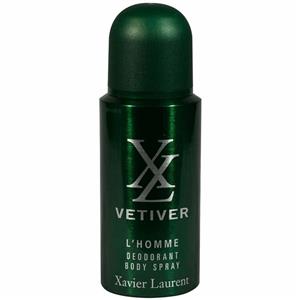 اسپری ضد تعریق مردانه زاویر لوران مدل XL Vetiver حجم 150 میلی لیتر Xavier Laurent Anti-Perspirant Spray For Men 150ml 