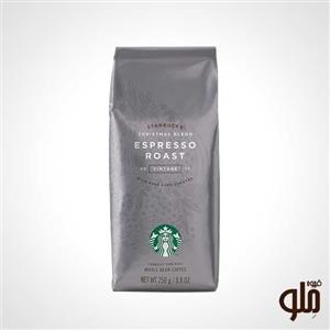 بسته قهوه استارباکس مدل اسپرسو دارک روست 200 گرمی Starbucks Espresso Dark Roast coffee 200g 