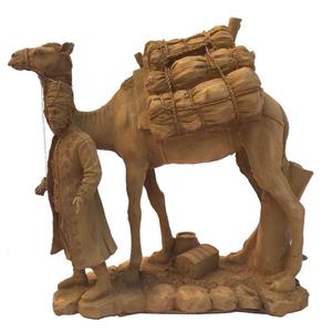 مجسمه طرح خاکی مدل شتر Soil Camel Statue