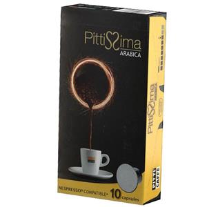 کپسول نسپرسو پیتی کافی مدل Pittissima Arabica بسته 10 عددی Pitti Coffee Nespresso Capsule Pittissima Arabica Pack Of 10