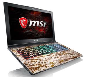 لپ تاپ 15.6اینچی MSI GAMING مدل GE62 7RE CAMO SQUAD LIMITED EDITION MSI GAMING GE62 7RE CAMO SQUAD LIMITED EDITION-Core i7-16GB-1T+128GB-4GB 