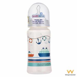 شیشه شیر بیبی نوا مدل Boat ظرفیت 300 میلی لیتر Baby Nova Boat Baby Bottle 300ml