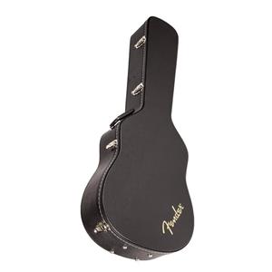 هارد کیس گیتار آکوستیک فندر مدل  Flat-Top Black Dreadnought Fender Flat-Top Black Dreadnought Acoustic Guitar Case