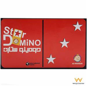 بازی فکری 28 تکه دومینو مدل Star Domino Star Intellectual Game 28 pcs