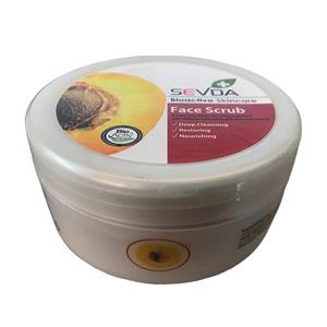 اسکراب صورت سودا مدل Apricot حجم 300 میلی لیتر کرم لایه بردار Sevda زردآلو 300 ml