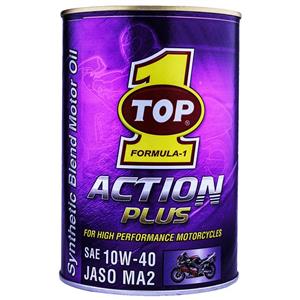 روغن موتور خودرو تاپ وان مدل Action Plus حجم 1 لیتر Top 1 Action Plus Car Engine Oil 1L