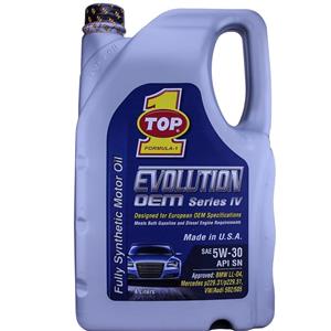 روغن موتور خودرو تاپ وان مدل Evolution حجم 4 لیتر Top 1 Evolution Car Engine Oil 4L