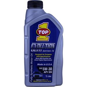 روغن موتور خودرو تاپ وان مدل Evolution حجم 1 لیتر Top 1 Evolution Car Engine Oil 1L