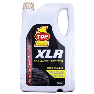 روغن موتور خودرو تاپ وان مدل XLR حجم 5 لیتر Top 1 XLR Car Engine Oil 5L