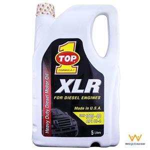 روغن موتور خودرو تاپ وان مدل XLR حجم 5 لیتر Top 1 XLR Car Engine Oil 5L