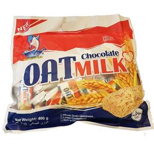 بسته ساشه غلات دلفین فیش مدل Oat Milk Chocolate Dolphin Fish Single Serving Sachets 