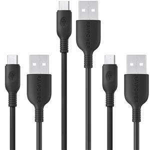 کابل تبدیل USB به microUSB راو پاور مدل RP-LC012 طول 1.8 متر RAVPower RP-LC012 USB To microUSB Cable 1.8m