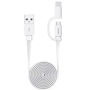 کابل تبدیل USB به microUSB/USB-C هواوی مدل AP55S طول 1.5 متر Huawei AP55S USB To microUSB/USB-C Cable 1.5m