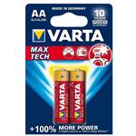 Varta MAX TECH Alkaline LR6-AA Battery Pack of 2