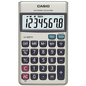 ماشین حساب کاسیو مدل LC-403TV Casio LC-403TV Calculator