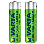 Varta 2400mAh Rechargeable AA Battery Pack of 2