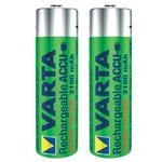Varta 2100mAh Rechargeable AA Battery Pack of 2