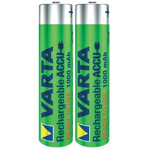 باتری نیم قلمی قابل شارژ وارتا مدل 1000mAh بسته 2 عددی