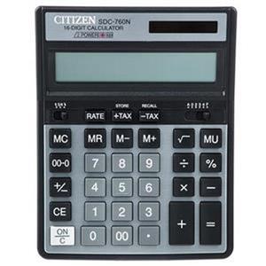 ماشین حساب سیتیزن مدل SDC-760N Citizen SDC-760N Calculator