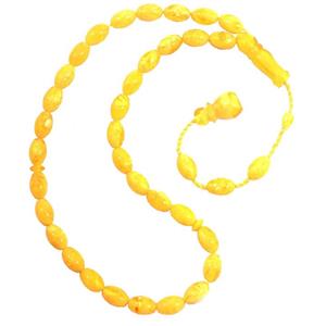 تسبیح آکو جواهر مدل  Amber R35 Ako Javaher Amber R35 Tasbih