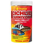 غذای ماهی تروپیکال مدل Cichlid Carnivore Small Pellet وزن 90 گرم