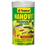 غذای ماهی تروپیکال مدل Nanovit Granulat وزن 70 گرم