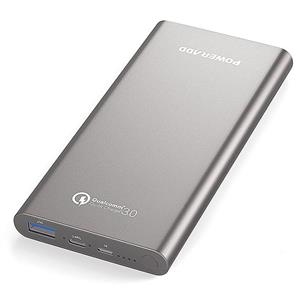 شارژر همراه پاور اد مدل MP-TC018GY ظرفیت 10000 میلی آمپر ساعت Poweradd 10000mAh Power Bank 