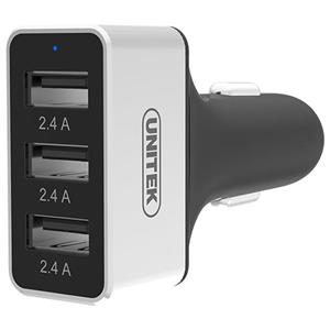 شارژر فندکی یونیتک مدل Y P539Cهمراه کابل Micro USB Unitek P539C Car Charger With MicroUSB Cable 