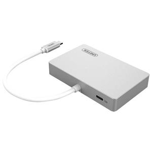 هاب USB 3 دو پورت به همراه کارت خوان الومینیومی یونیتک مدل Y 9319 Unitek 2 Port 3.0 Aluminium Hub And Card Reader 