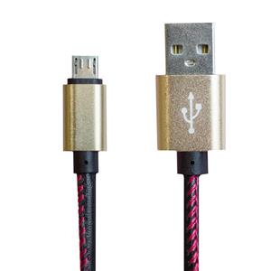 کابل تبدیل USB به MicroUSB اولنگ مدل Leather به طول 1 متر Ovleng Leather USB To MicroUSB Cable 1m