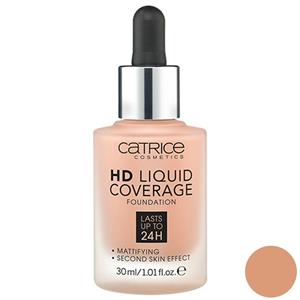 کرم پودر سری HD مدل Liquid Coverage شماره 040 کاتریس Catrice 