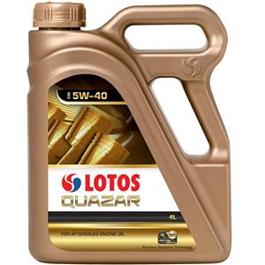 روغن موتور خودرو لوتوس مدل Quazar ظرفیت 4 لیتر Lotos Quazar Engine Oil 4L