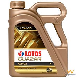 روغن موتور خودرو لوتوس مدل Quazar C2+C3 ظرفیت 4 لیتر Lotos Quazar C2+C3 Engine Oil 4L