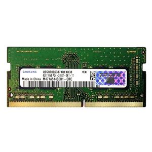 رم لپ تاپ سامسونگ مدل DDR4 2400 Mhz SODIMM ظرفیت 4 گیگابایت Samsung DDR4 2400 MHz SODIMM RAM - 4GB