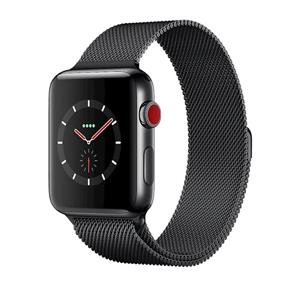 ساعت هوشمند اپل واچ سری 3 مدل Nike Plus 38mm Space Gray Aluminum Case with Anthracite/Black Nike Sport Band Apple Watch Series 3 Nike Plus 38mm Space Gray Aluminum Case with Anthracite/Black Nike Sport Band