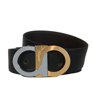 کمربند مردانه والریا طرح Ferragamo Gold Valeria Ferragamo Gold Belt For Men