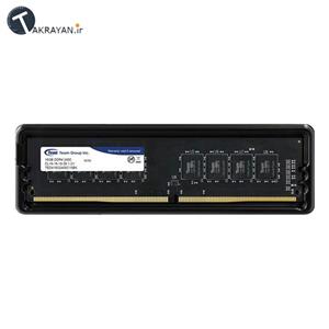 رم دسکتاپ تیم گروپ مدل الایت با حافظه 8 گیگابایت و فرکانس 2400 مگاهرتز Team Group Elite 8GB DDR4 2400MHz CL16 Single Channel Desktop RAM