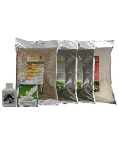 مجموعه خاک آراد گلباران سبز Golbaranesabz Arad Soil Fertilizer Pack