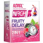 Kodex Fruity Delay 2 In 1 Condom