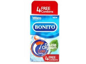 کاندوم بونیتو مدل Double Orgasm بسته 12 عددی Bonito Double Orgasm Condom 12PCS