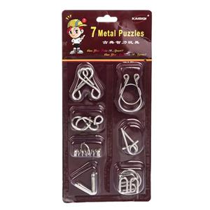 پازل فلزی 7 عددی Puzzle Metal Pack Of 