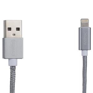 کابل تبدیل USB به لایتنینگ Micro یونیتک مدل Y C4023GY طول 1.5 متر Unitek To Lightning Cable 1.5m 
