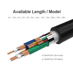 کابل VGA یونیتک مدل Y-C512G طول 8 متر Unitek Y-C512G VGA Cable 8m