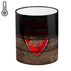 ماگ حرارتی لومانا مدل Arsenal کد MAG0254 Lomana Arsenal MAG0254 Heat Sensetive Mug