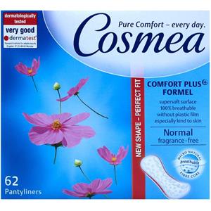 پد بهداشتی روزانه کاسمیا مدل Pure Comfort بسته 62 عددی Cosmea Sanitary Pad pcs 