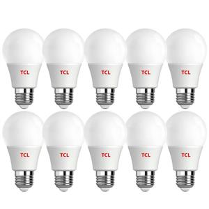 لامپ ال ای دی 12 وات TCL مدل حبابی پایه E27 بسته 10 عددی TCL Bulb 12W LED Lamp E27 10PCS