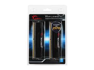 رم دسکتاپ DDR4 دو کاناله 3400 مگاهرتز CL16 جی اسکیل سری Ripjaws V ظرفیت 16 گیگابایت G.SKILL Ripjaws V DDR4 3400MHz CL16 Dual Channel Desktop RAM - 16GB