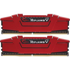 رم دسکتاپ DDR4 دو کاناله 3000 مگاهرتز CL15 جی اسکیل مدل Ripjaws V ظرفیت 32 گیگابایت G.SKILL RIPJAWS 3000MHz Dual Channel Desktop RAM 32GB 