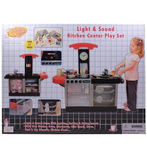 اسباب بازی کیدیه کیچن مدل Black Kitchen Kiddie Kitchen Black Kitchen Toy Set